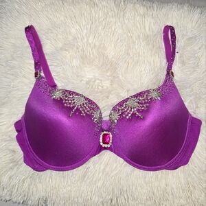 Marciano rhinestone bra. 34DD